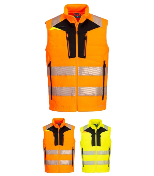 Portwest DX479 - DX4 Hi-Vis Softshell Bodywarmer